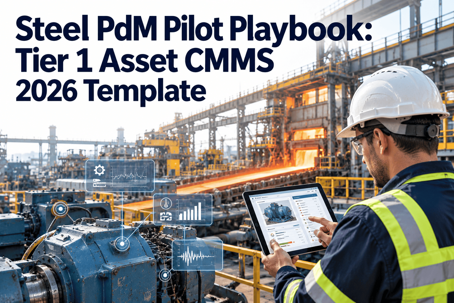 steel-pdm-pilot-playbook-tier-1-asset-cmms-2026-template