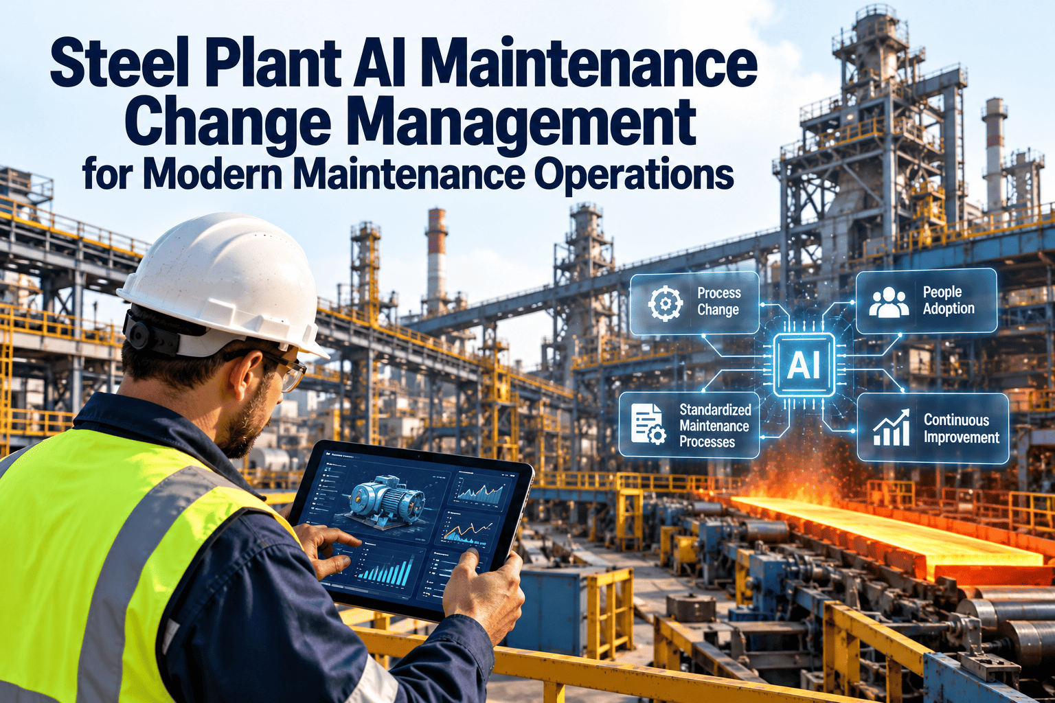 steel-plant-ai-maintenance-change-management-modern-operations