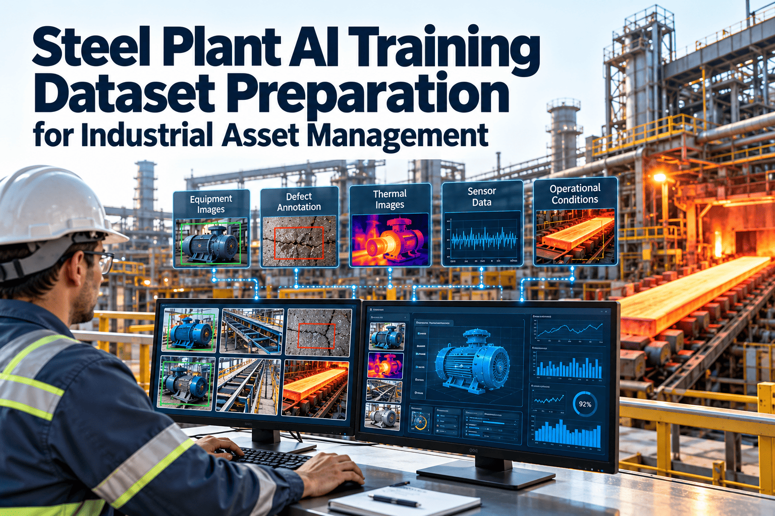 steel-plant-ai-training-dataset-preparation-industrial-asset-management