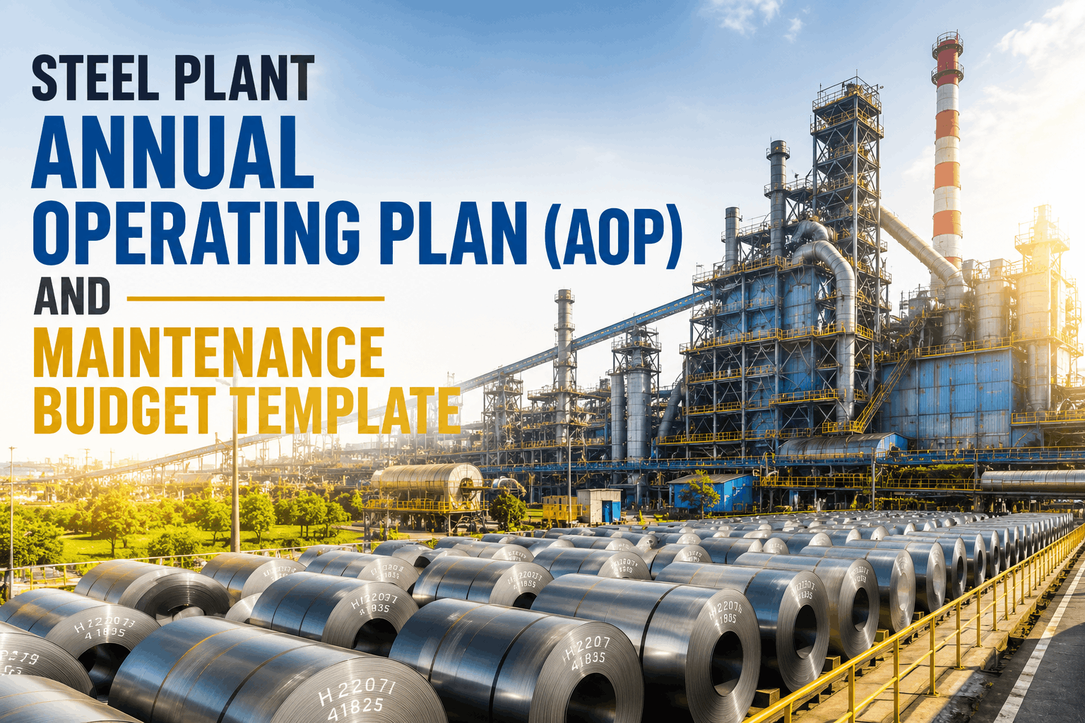 steel-plant-annual-operating-plan-(aop)-and-maintenance-budget-template