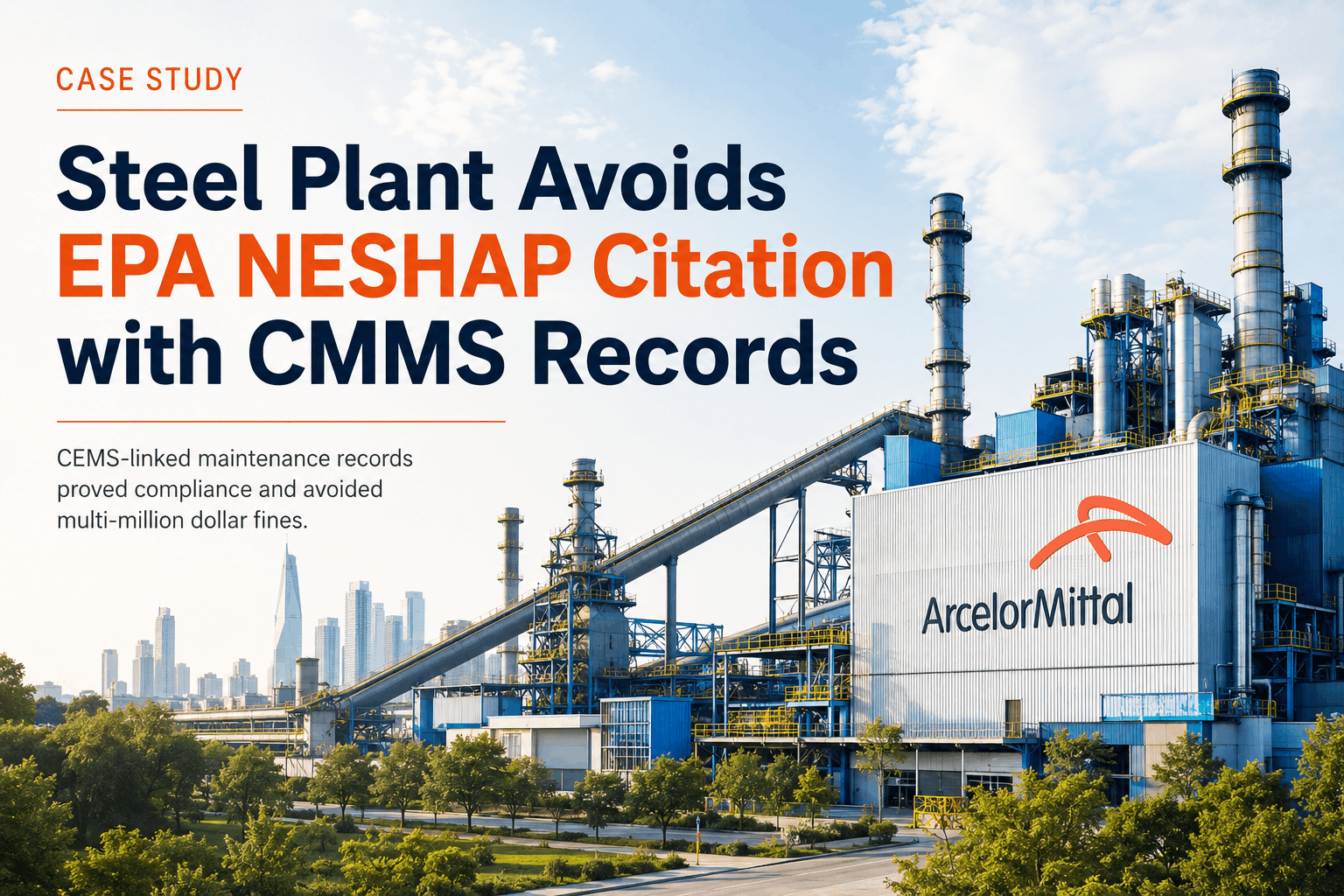 steel-plant-avoids-epa-neshap-citation-with-cmms-records