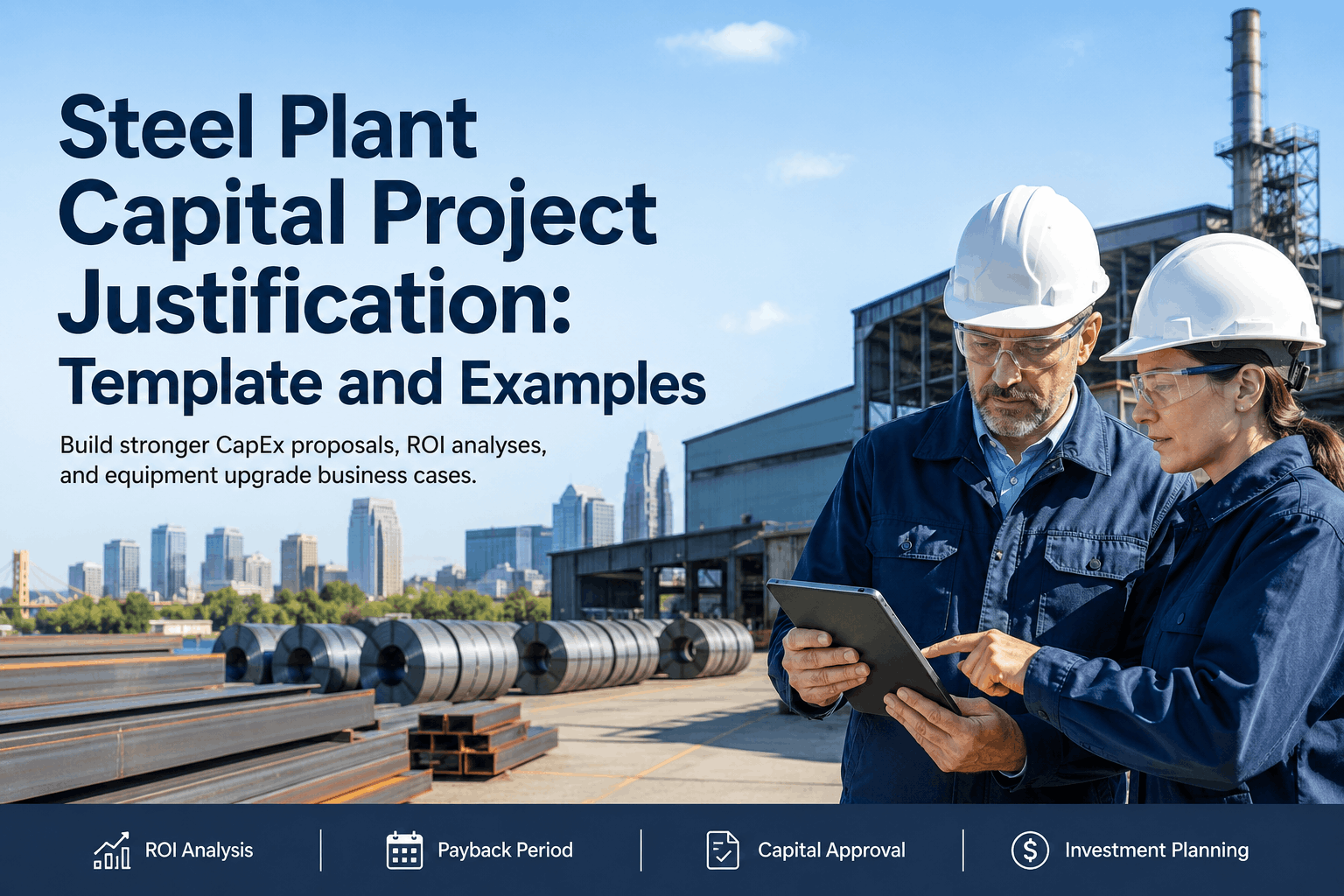 steel-plant-capital-project-justification-template-and-examples