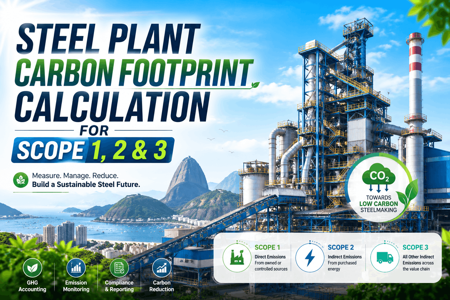 steel-plant-carbon-footprint-calculation-for-scope-1-2-and-3