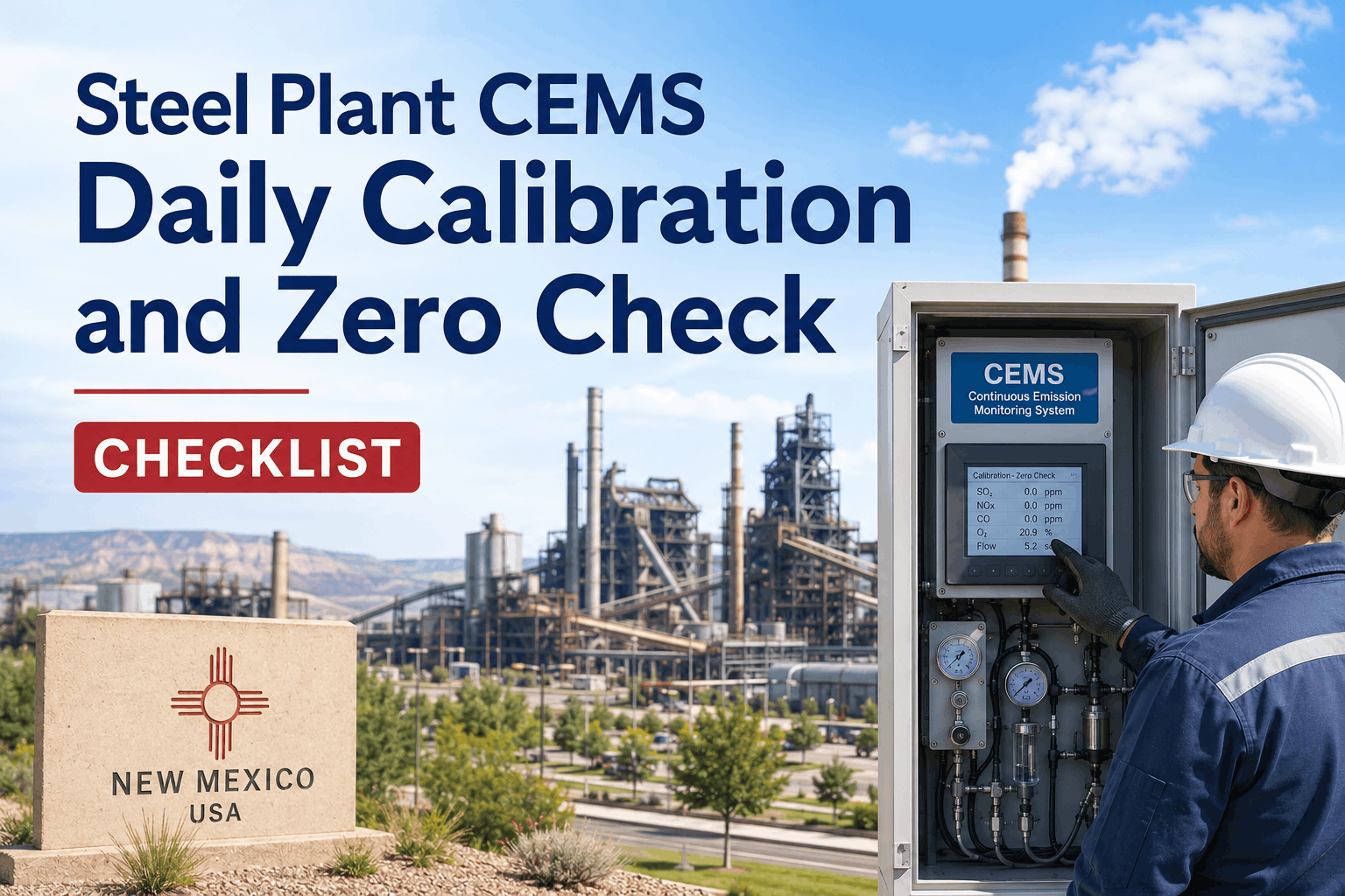 steel-plant-cems-daily-calibration-and-zero-check-checklist