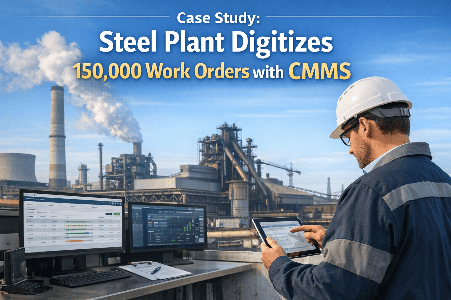 steel-plant-cmms-digital-transformation-paper-to-digital