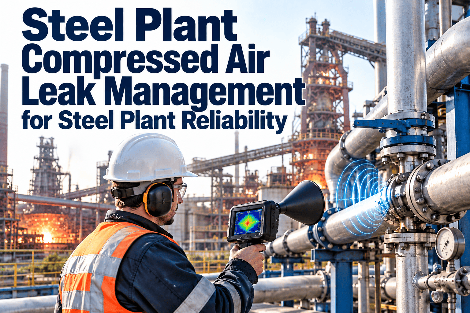steel-plant-compressed-air-leak-management-reliability
