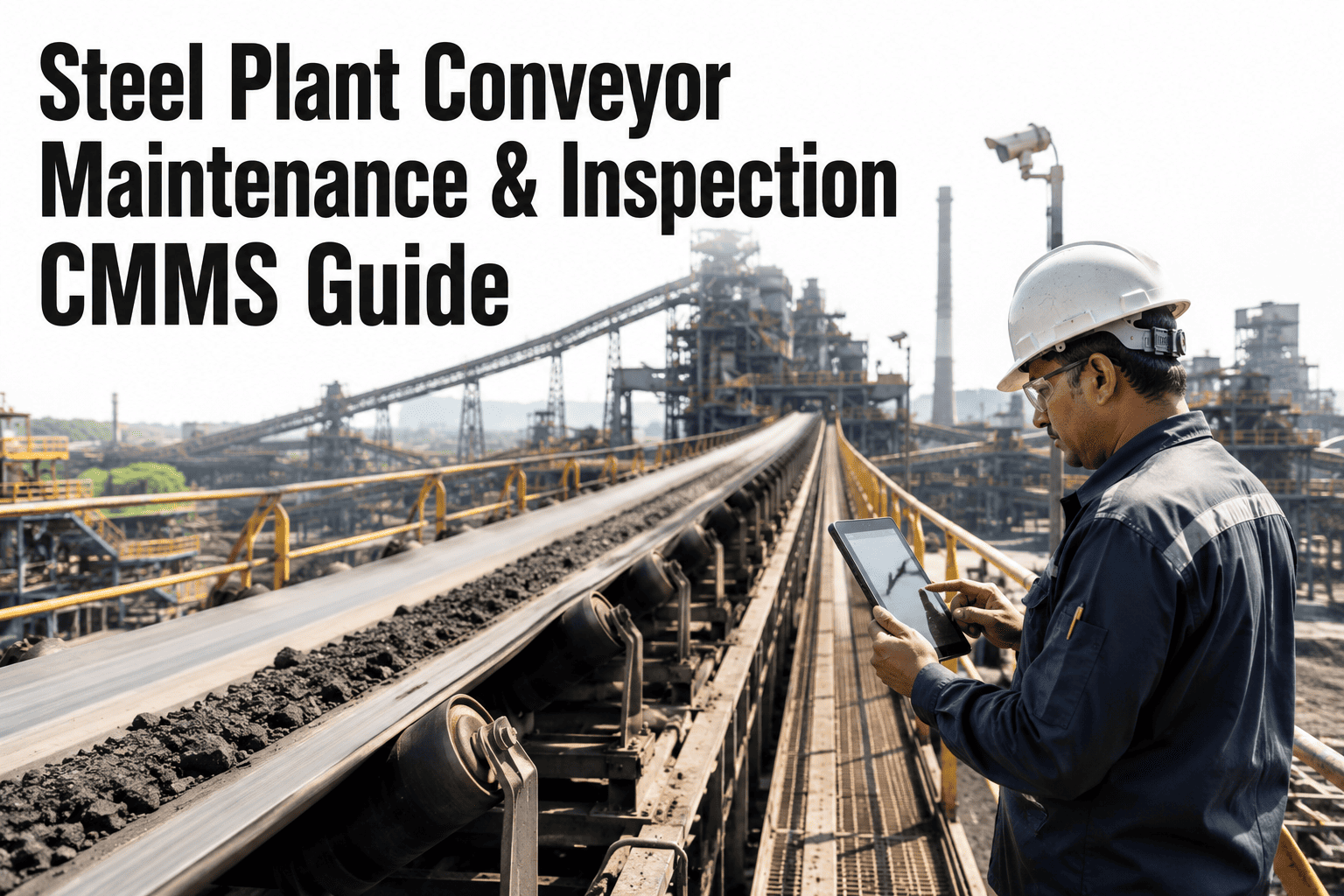 steel-plant-conveyor-maintenance-inspection-cmms-guide