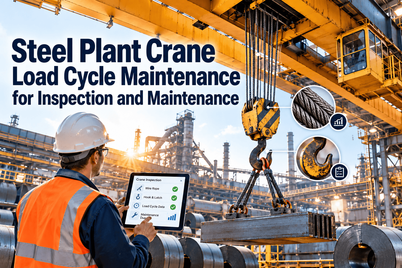 steel-plant-crane-load-cycle-maintenance-inspection