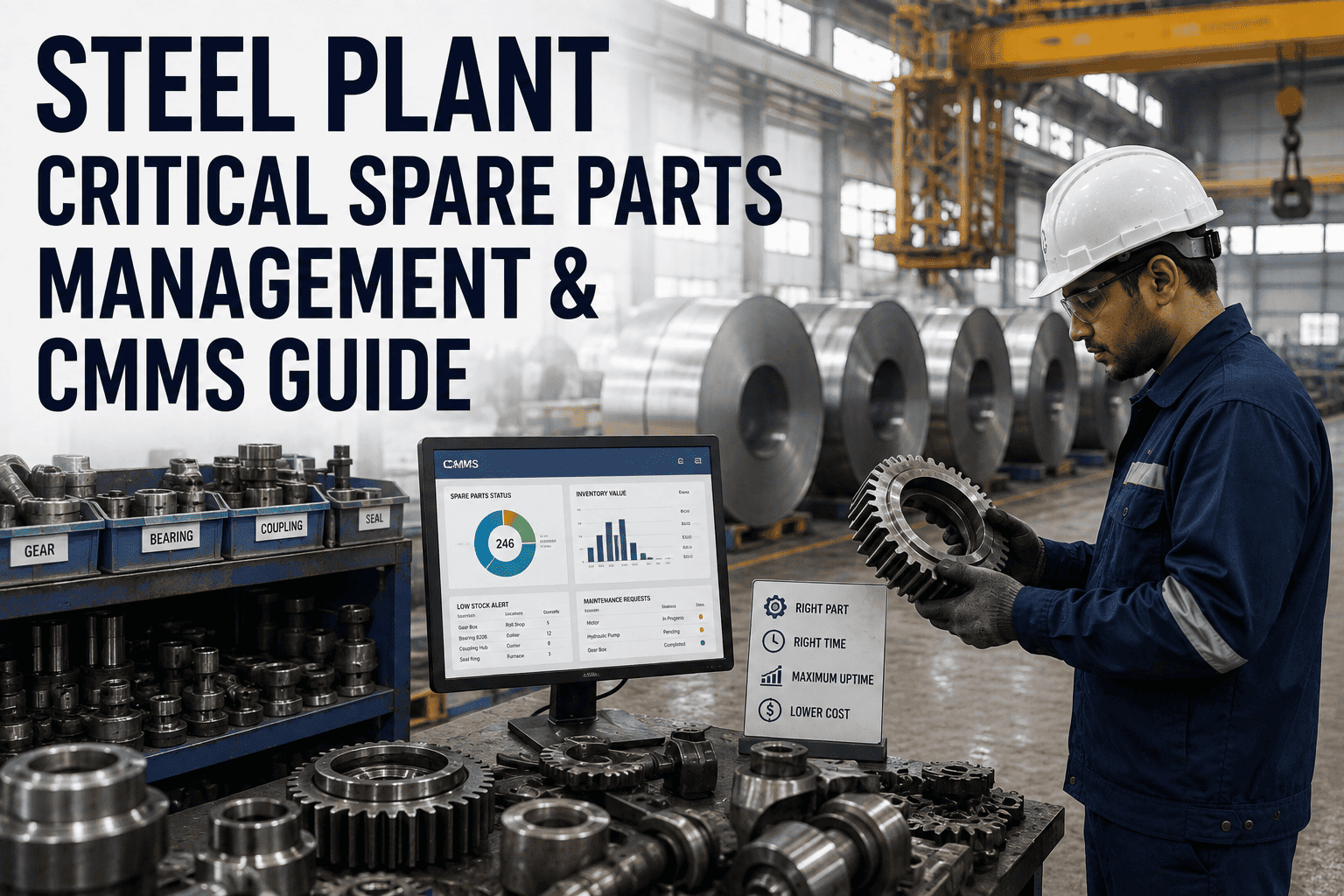 steel-plant-critical-spare-parts-management-cmms