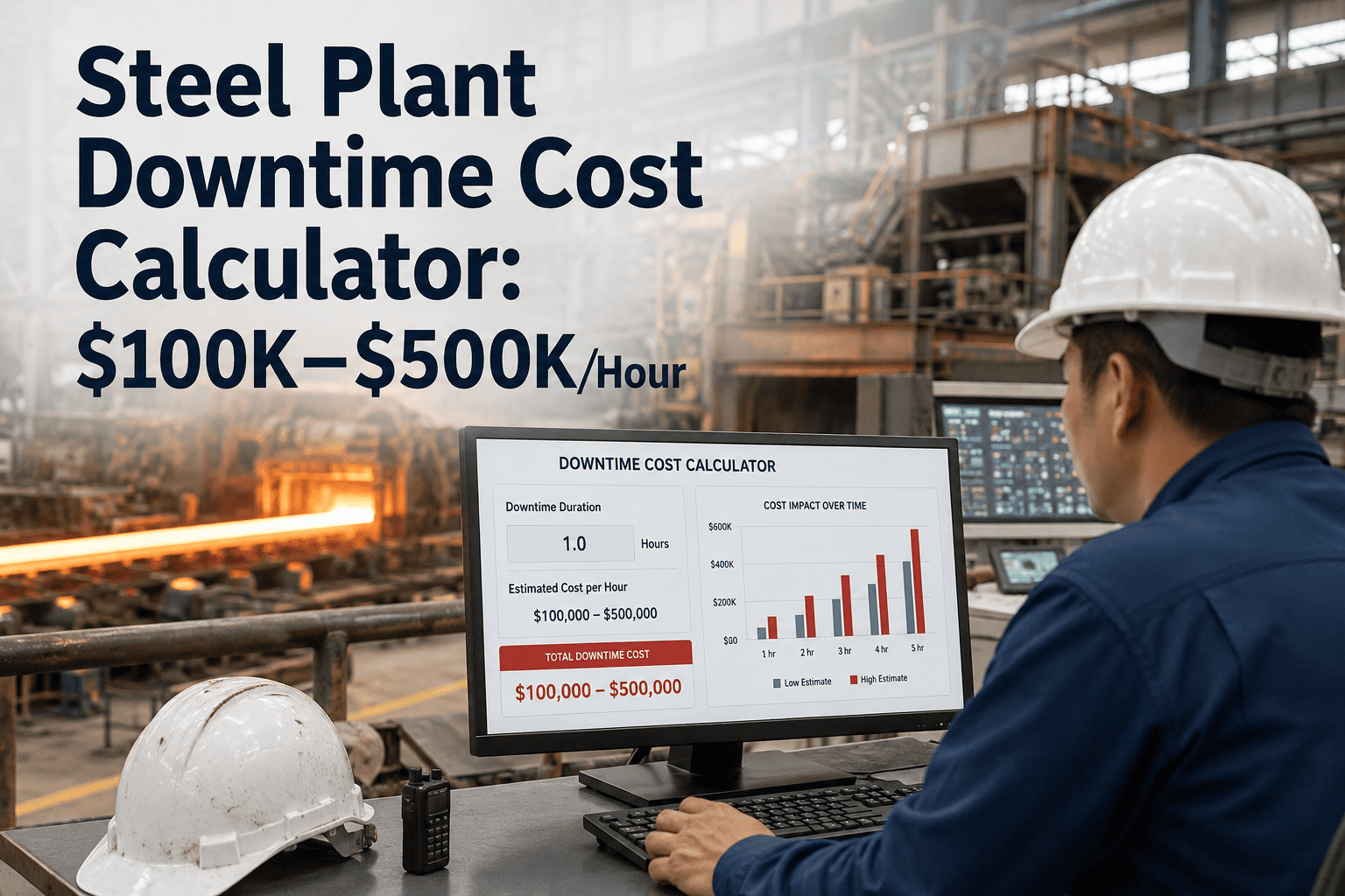 steel-plant-downtime-cost-calculation-500k-per-hour