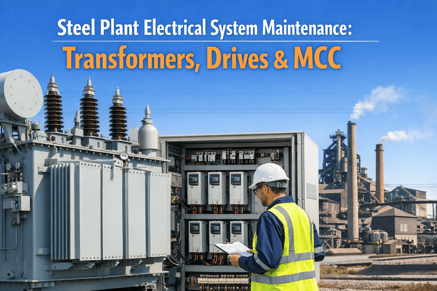 steel-plant-electrical-system-transformer