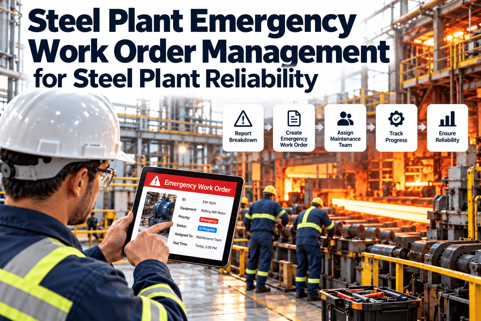 steel-plant-emergency-work-order-management-reliability