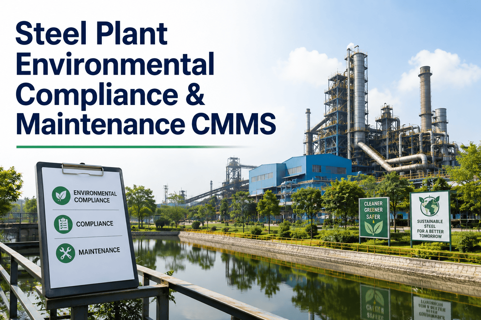 steel-plant-environmental-compliance-maintenance-cmms