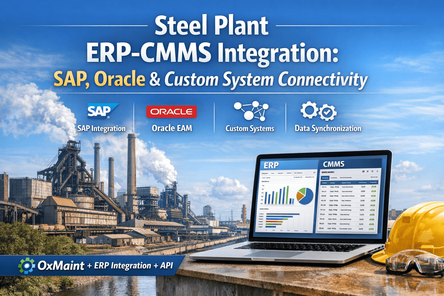 steel-plant-erp-cmms-integration-sap-oracle