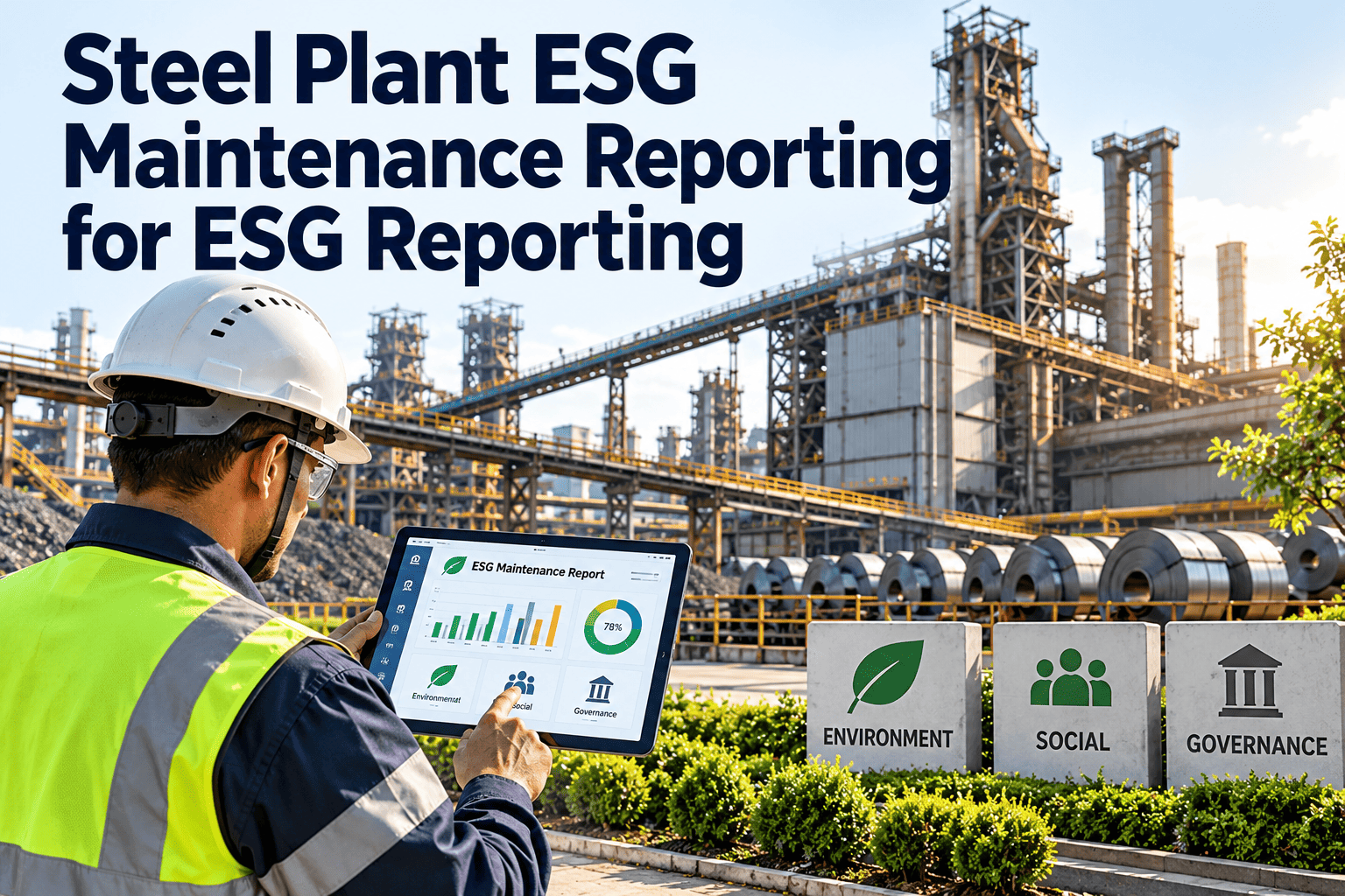 steel-plant-esg-maintenance-reporting