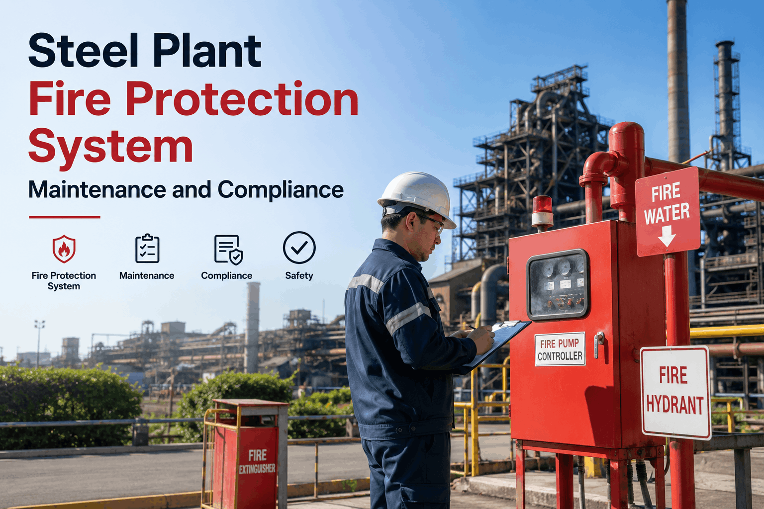 steel-plant-fire-protection-system-maintenance-and-compliance