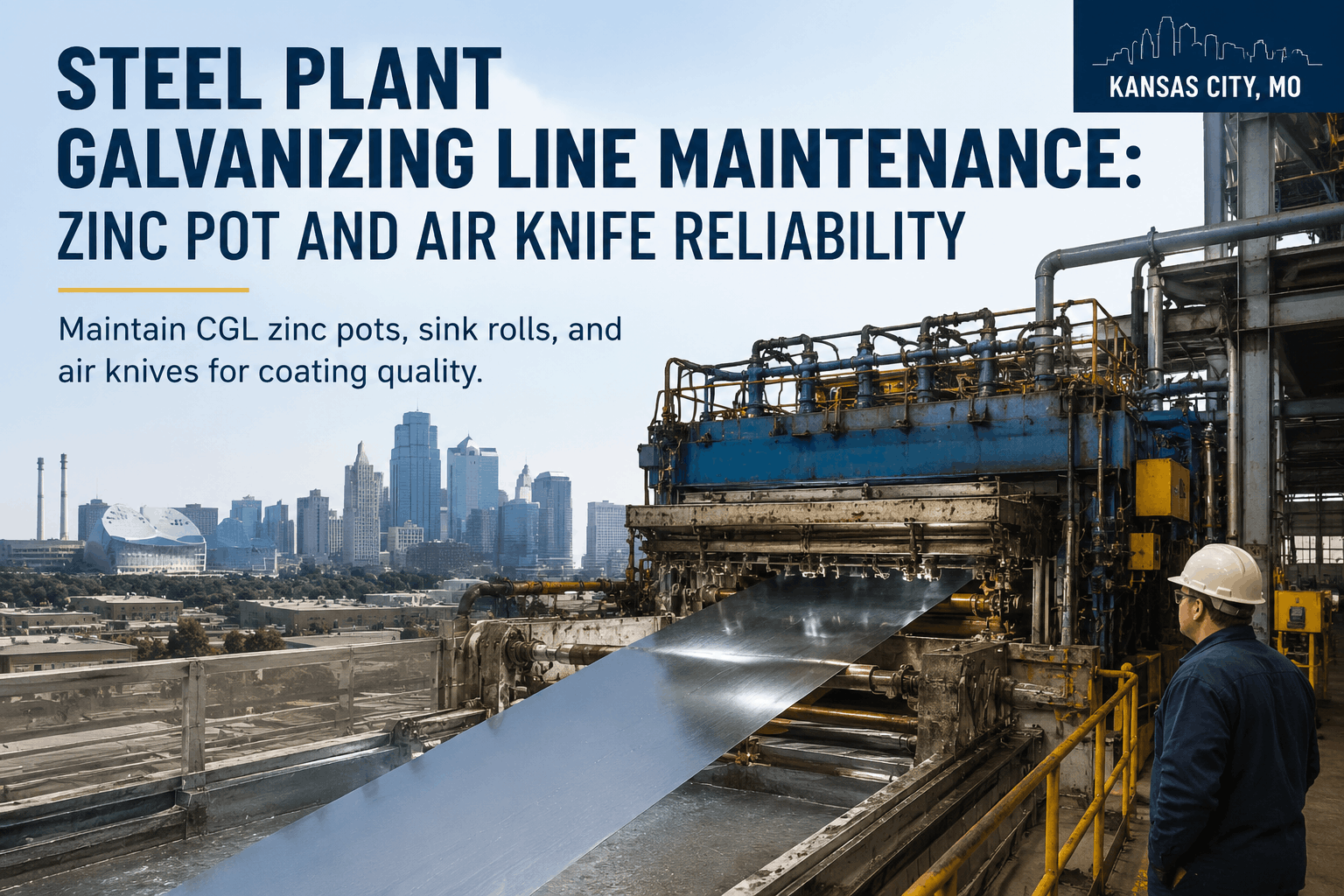 steel-plant-galvanizing-line-maintenance-zinc-pot-and-air-knife-reliability
