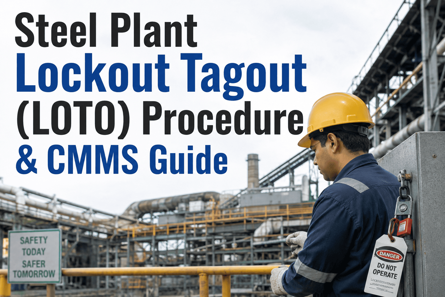 steel-plant-lockout-tagout-loto-procedure-cmms-guide