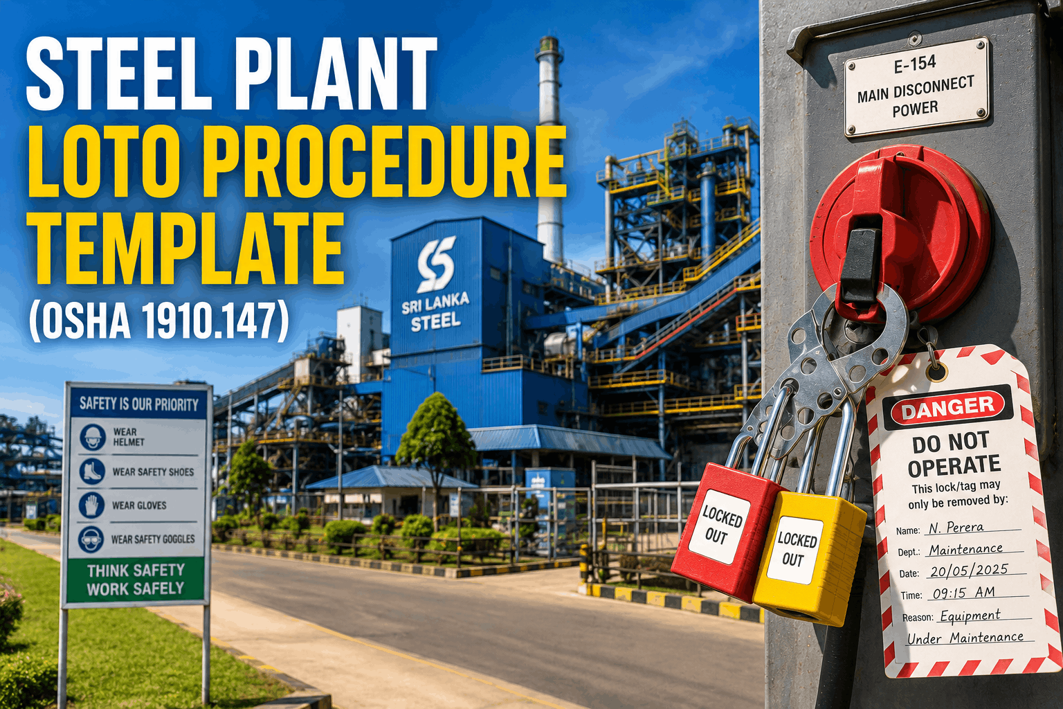 steel-plant-loto-procedure-template