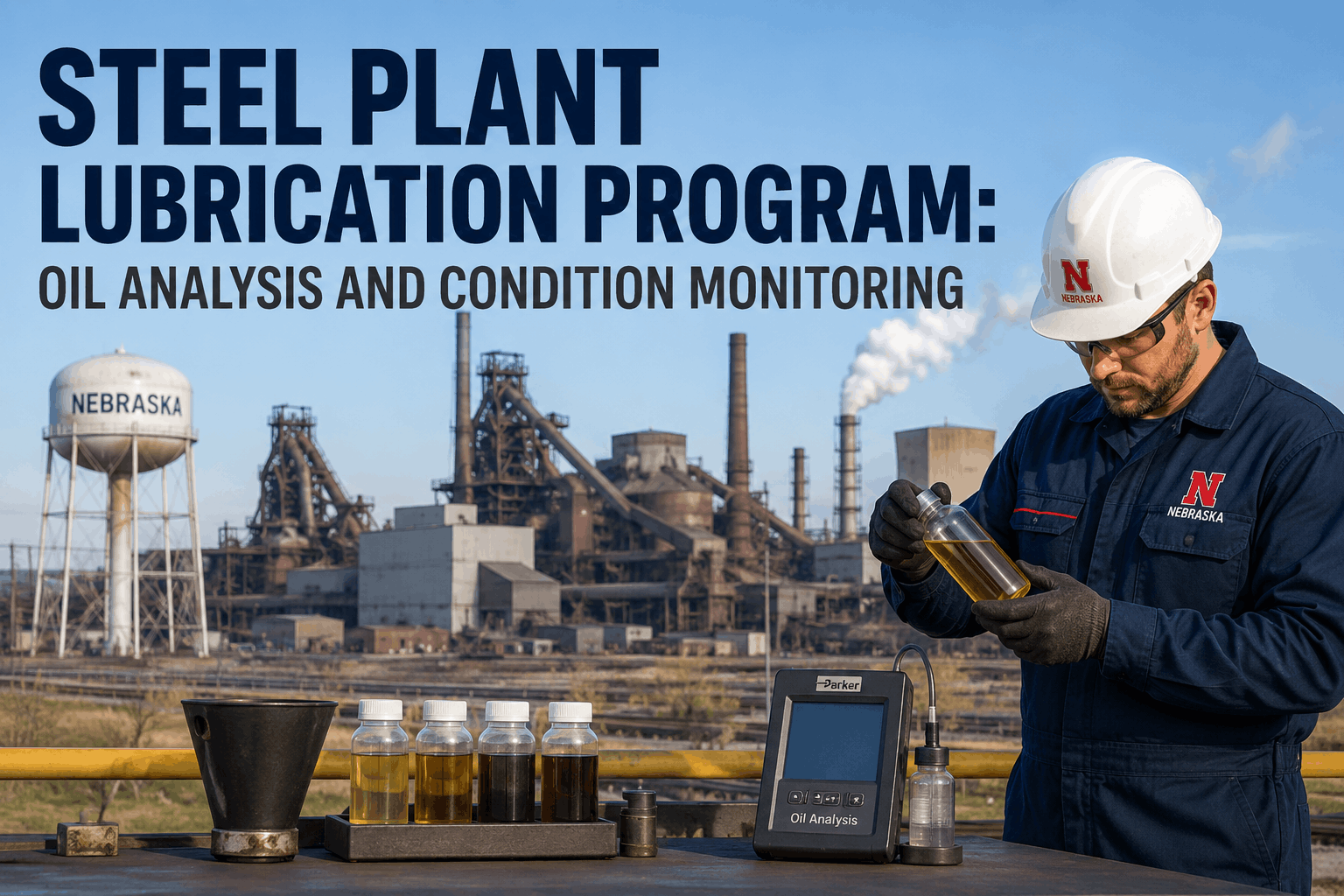 steel-plant-lubrication-program-oil-analysis-and-condition-monitoring