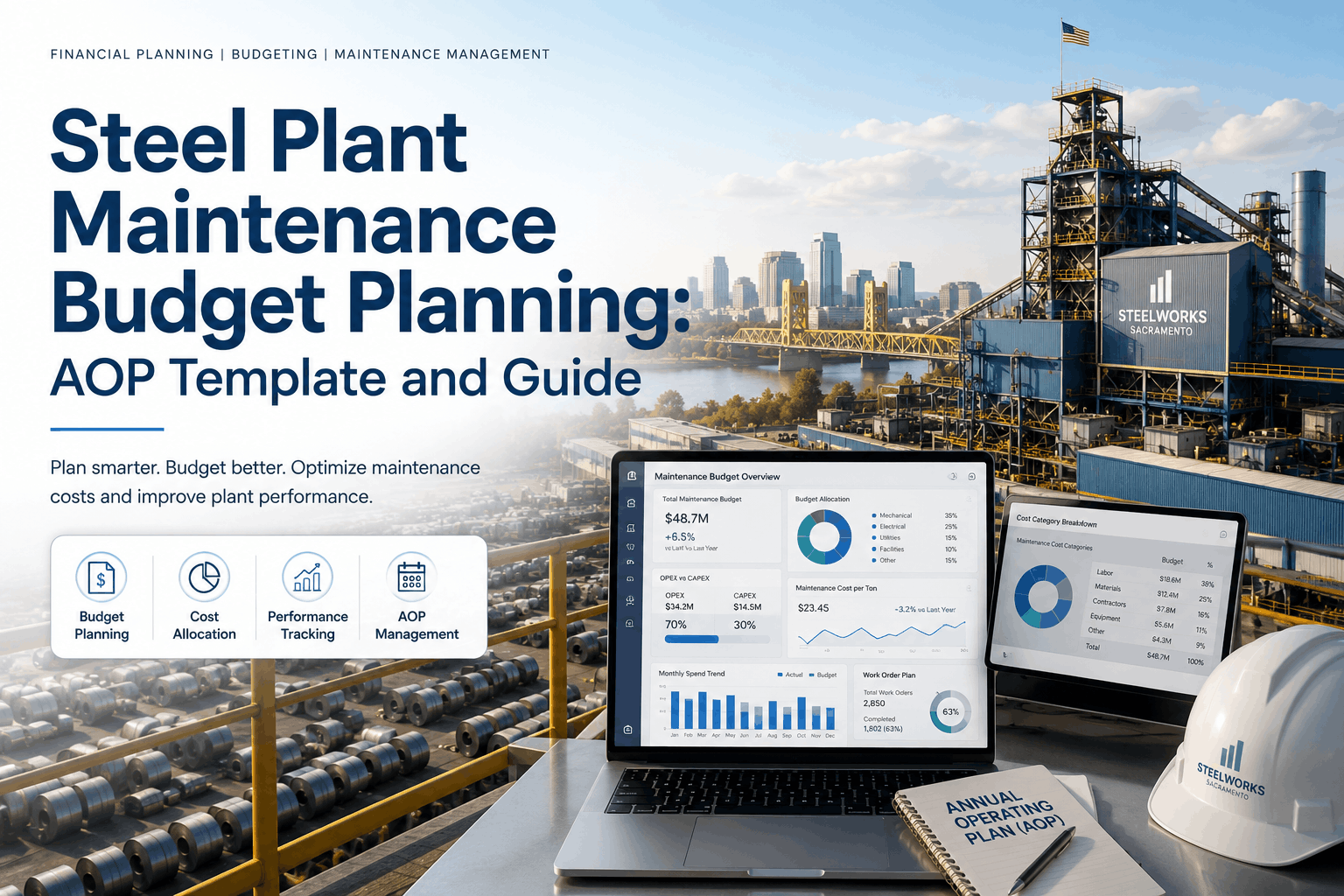 steel-plant-maintenance-budget-planning-aop-template-and-guide