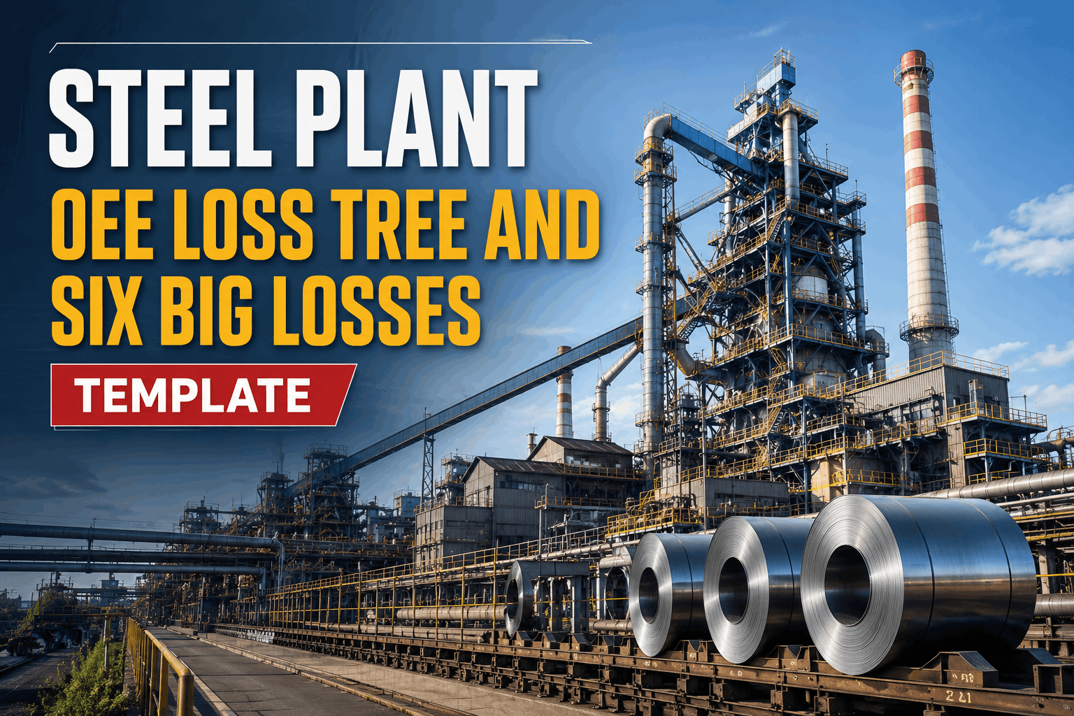 steel-plant-oee-loss-tree-and-six-big-losses-template