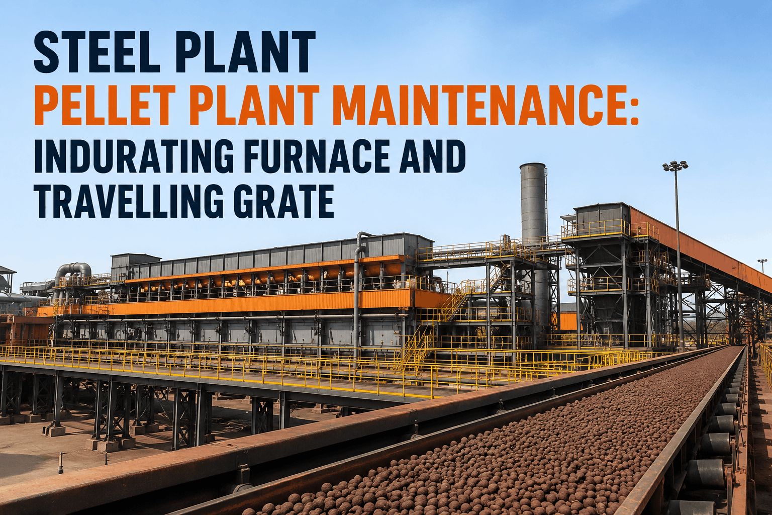 steel-plant-pellet-plant-maintenance-indurating-furnace-and-travelling-grate