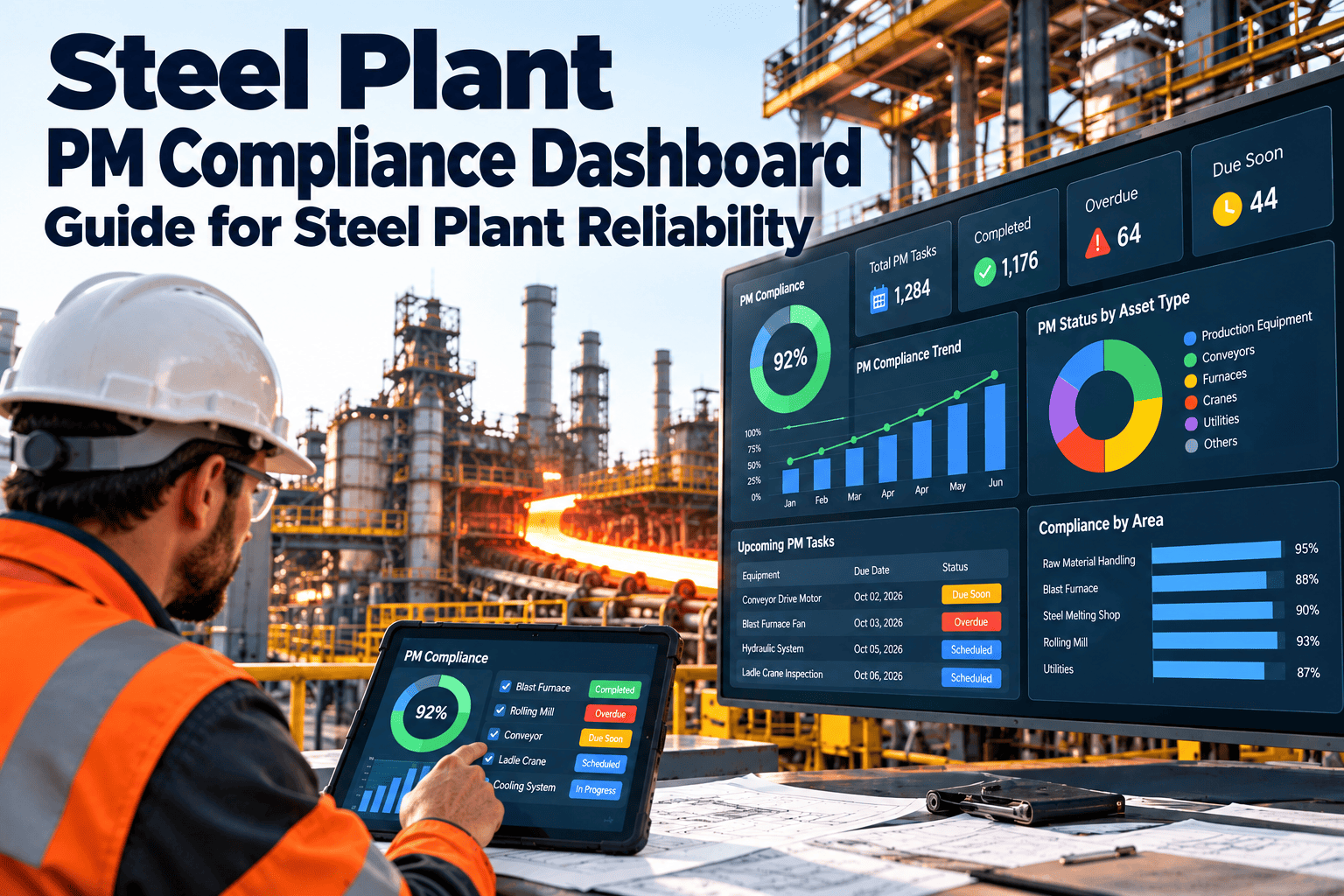 steel-plant-pm-compliance-dashboard-reliability