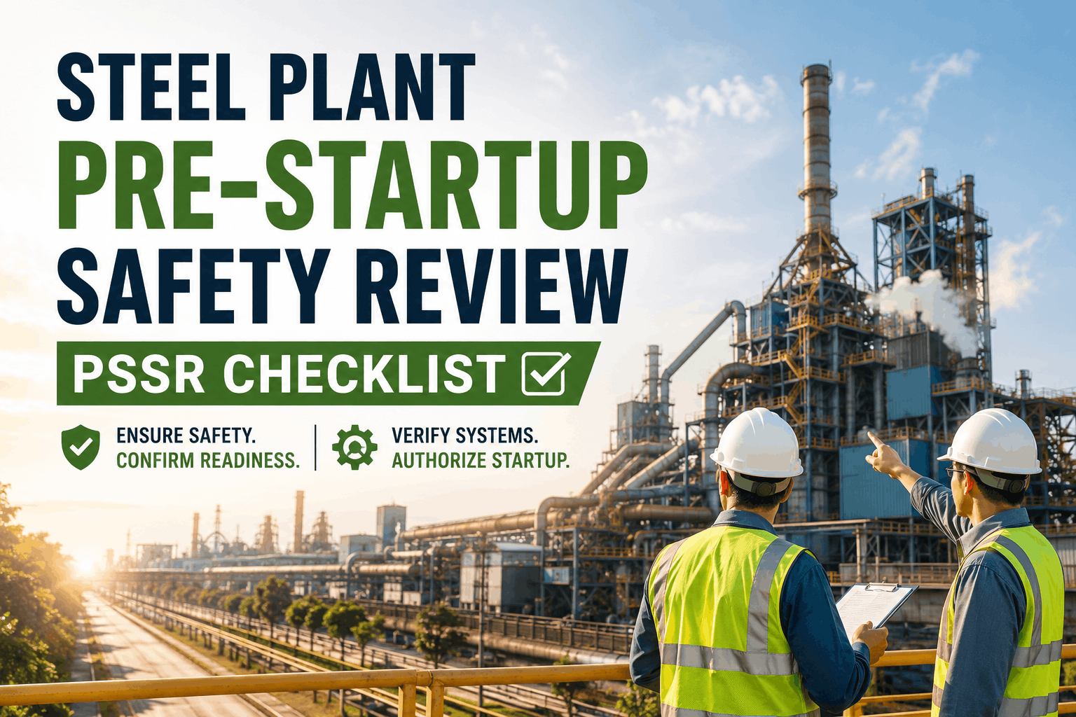 steel-plant-pre-startup-safety-review-pssr-checklist