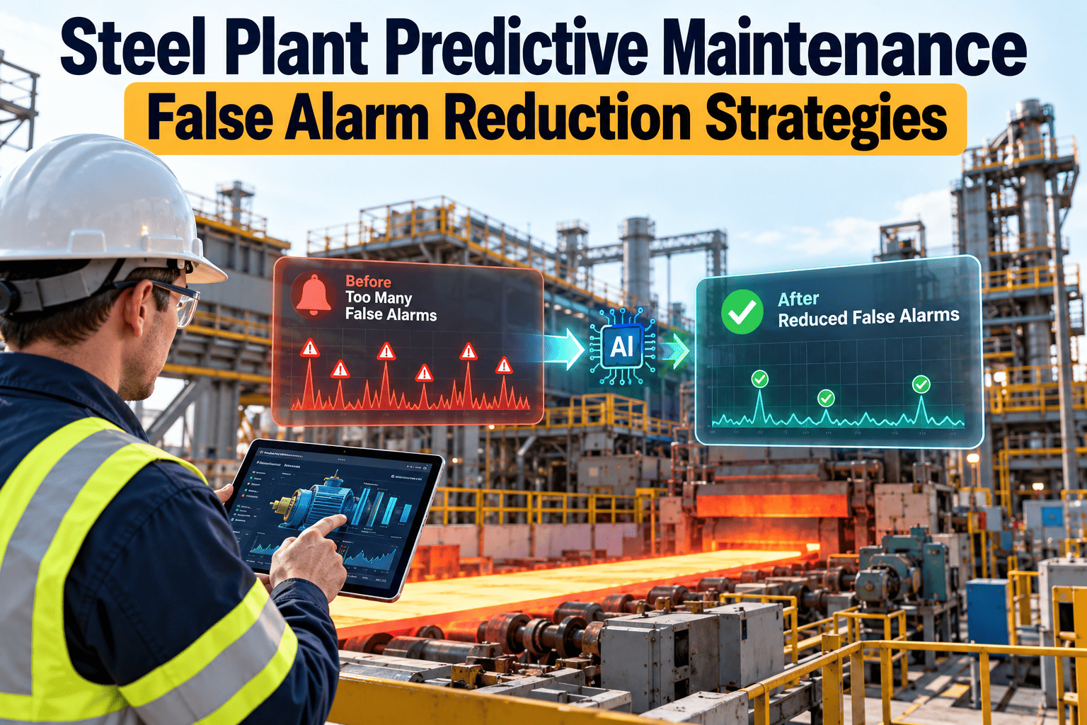 steel-plant-predictive-maintenance-false-alarm-reduction-strategies