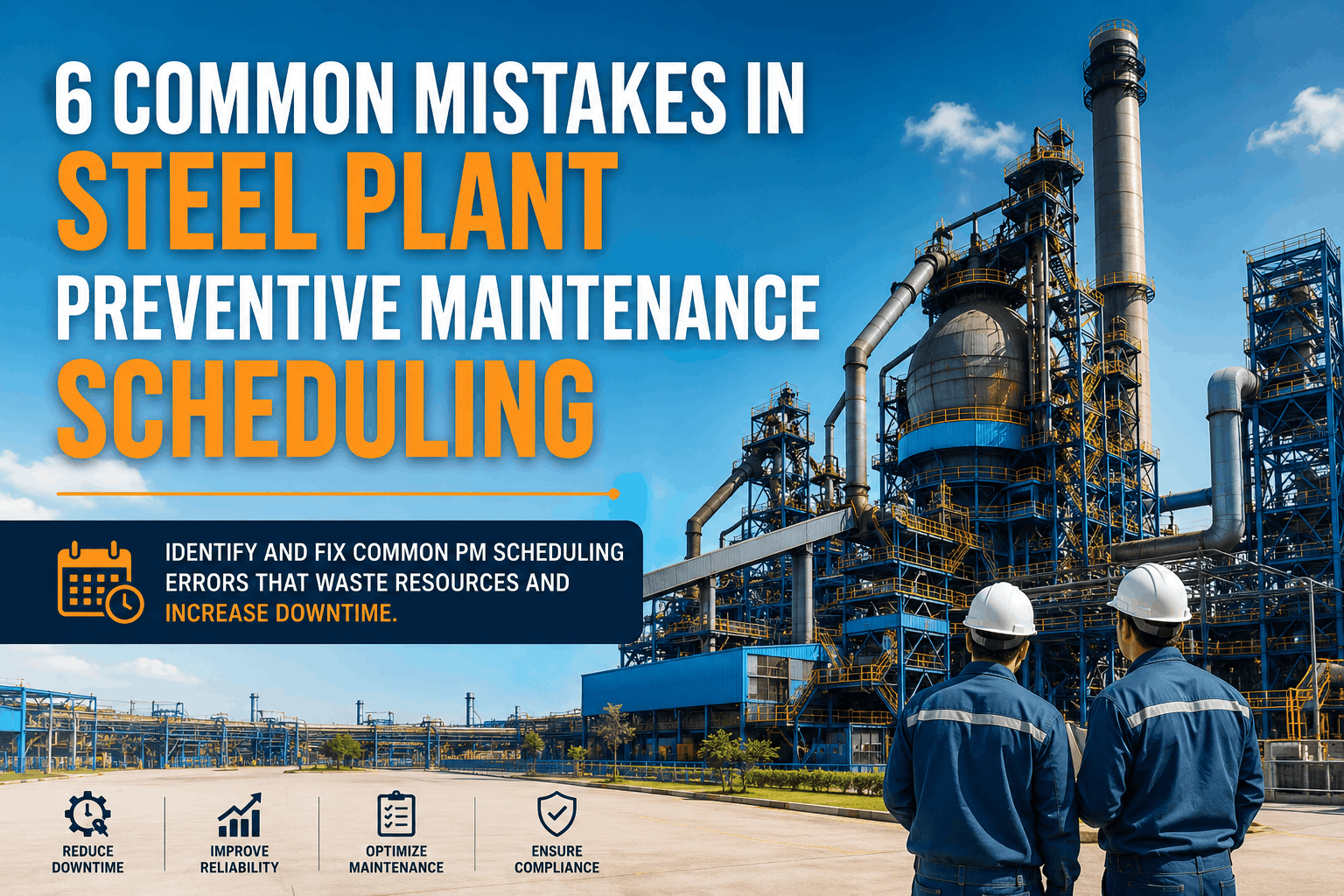 steel-plant-preventive-maintenance-scheduling-mistakes