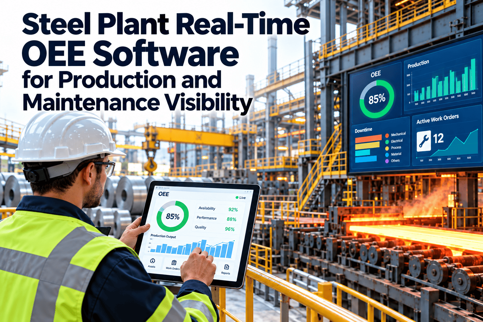steel-plant-real-time-oee-software-production-maintenance-visibility