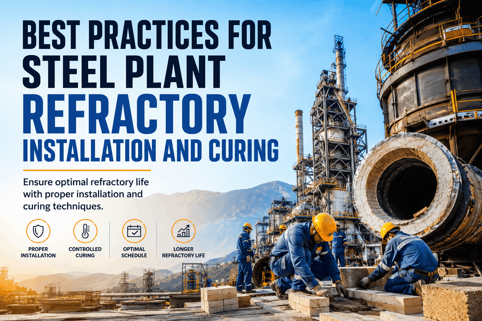 steel-plant-refractory-installation-curing-best-practices