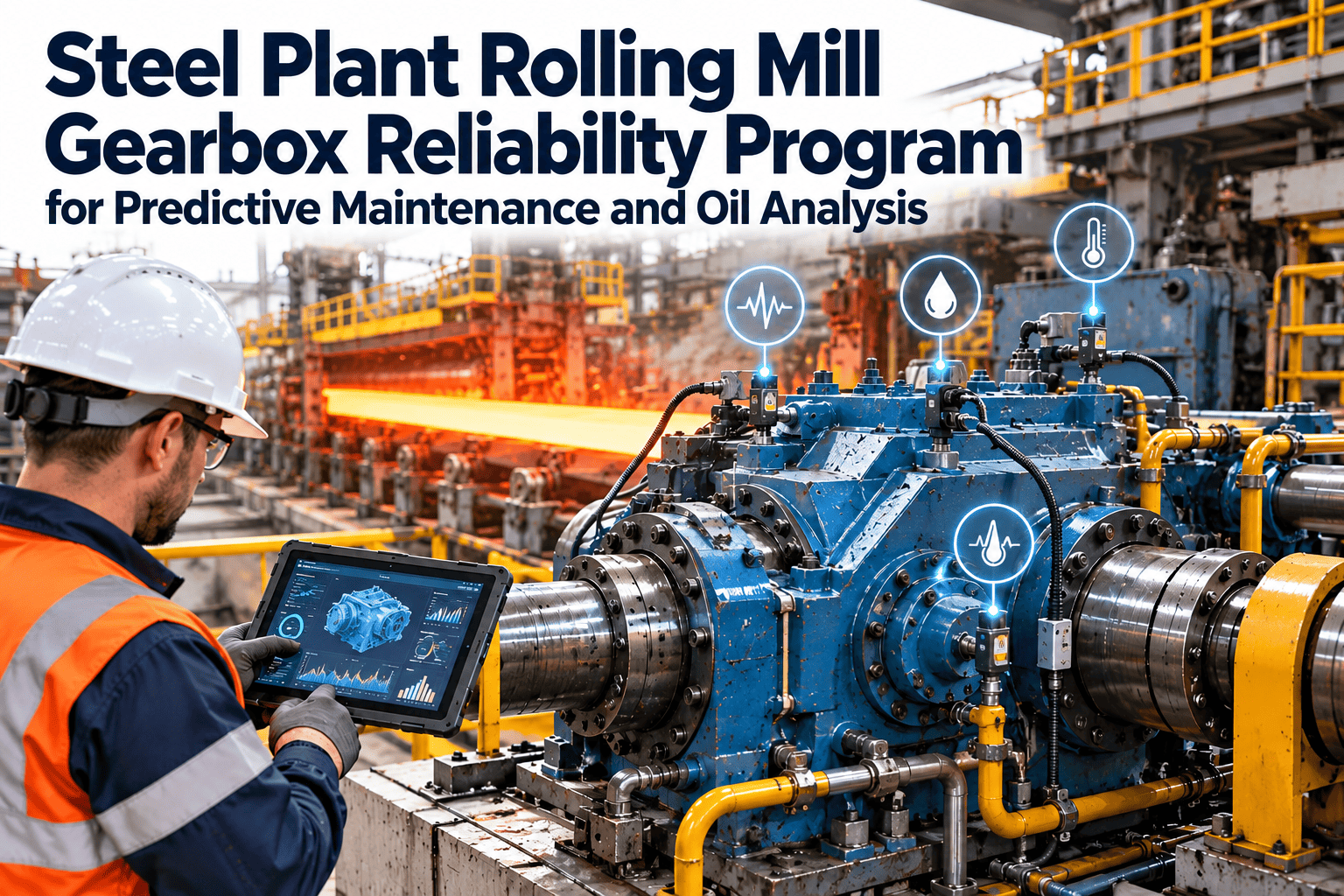 steel-plant-rolling-mill-gearbox-reliability-program-predictive-oil-analysis