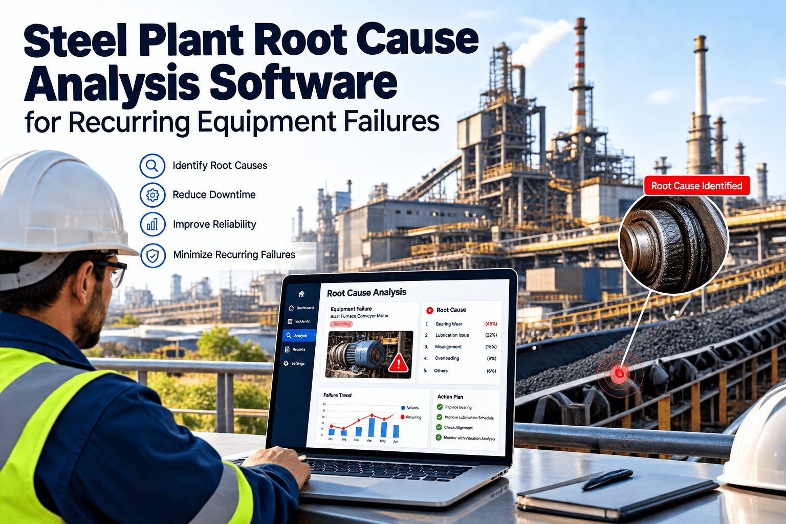 steel-plant-root-cause-analysis-software-recurring-equipment-failures