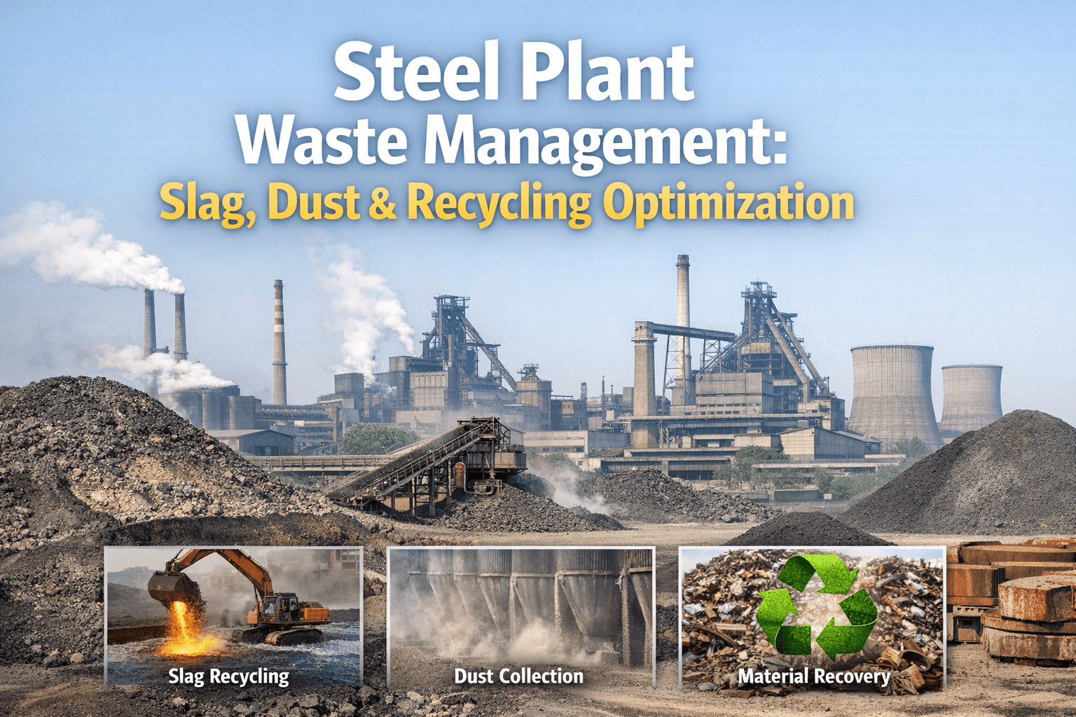 steel-plant-solid-waste-management-slag-dust-recycling