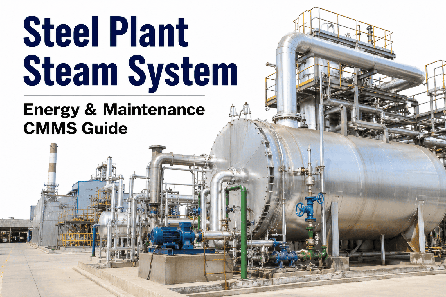 steel-plant-steam-system-energy-maintenance-cmms