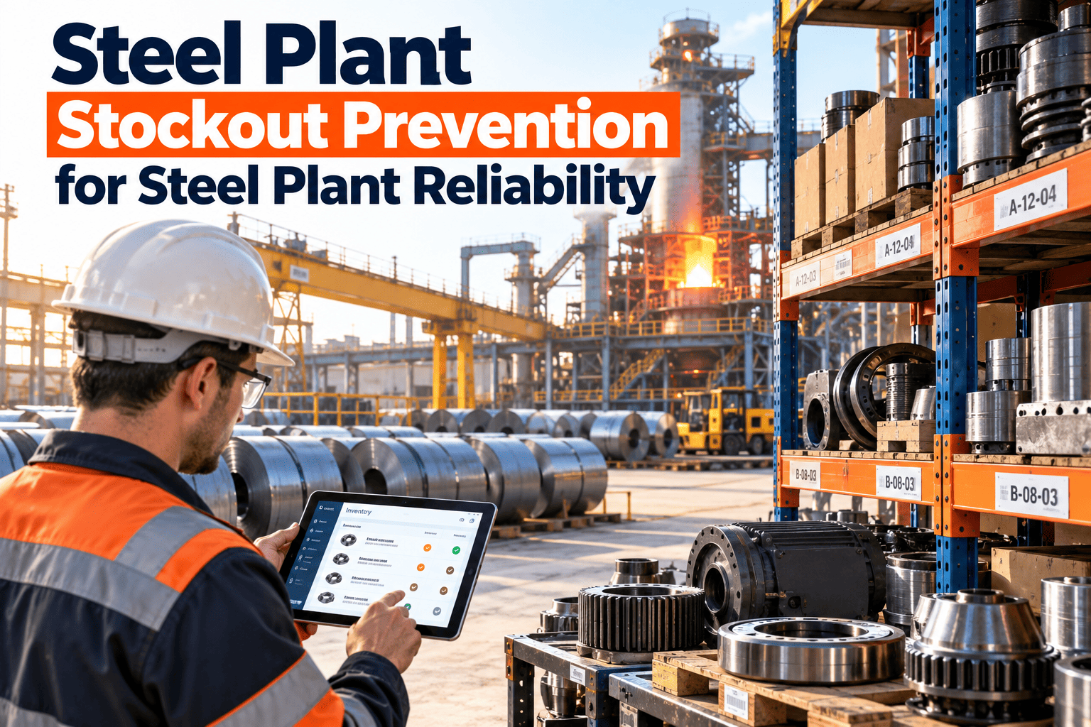 steel-plant-stockout-prevention-reliability
