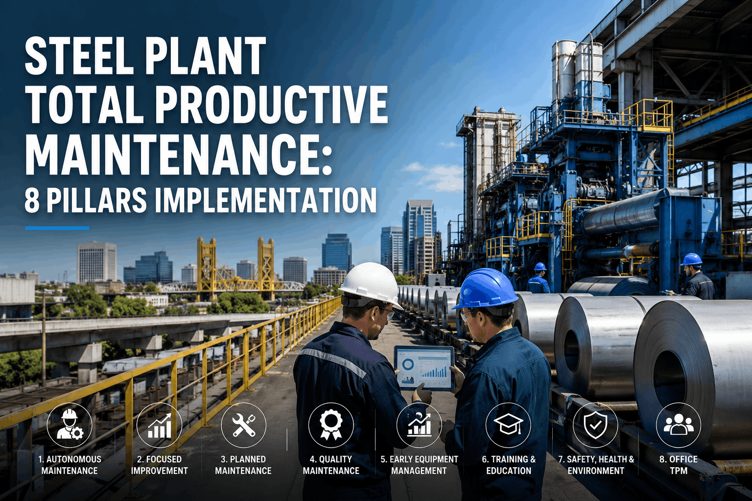 steel-plant-total-productive-maintenance-8-pillars-implementation