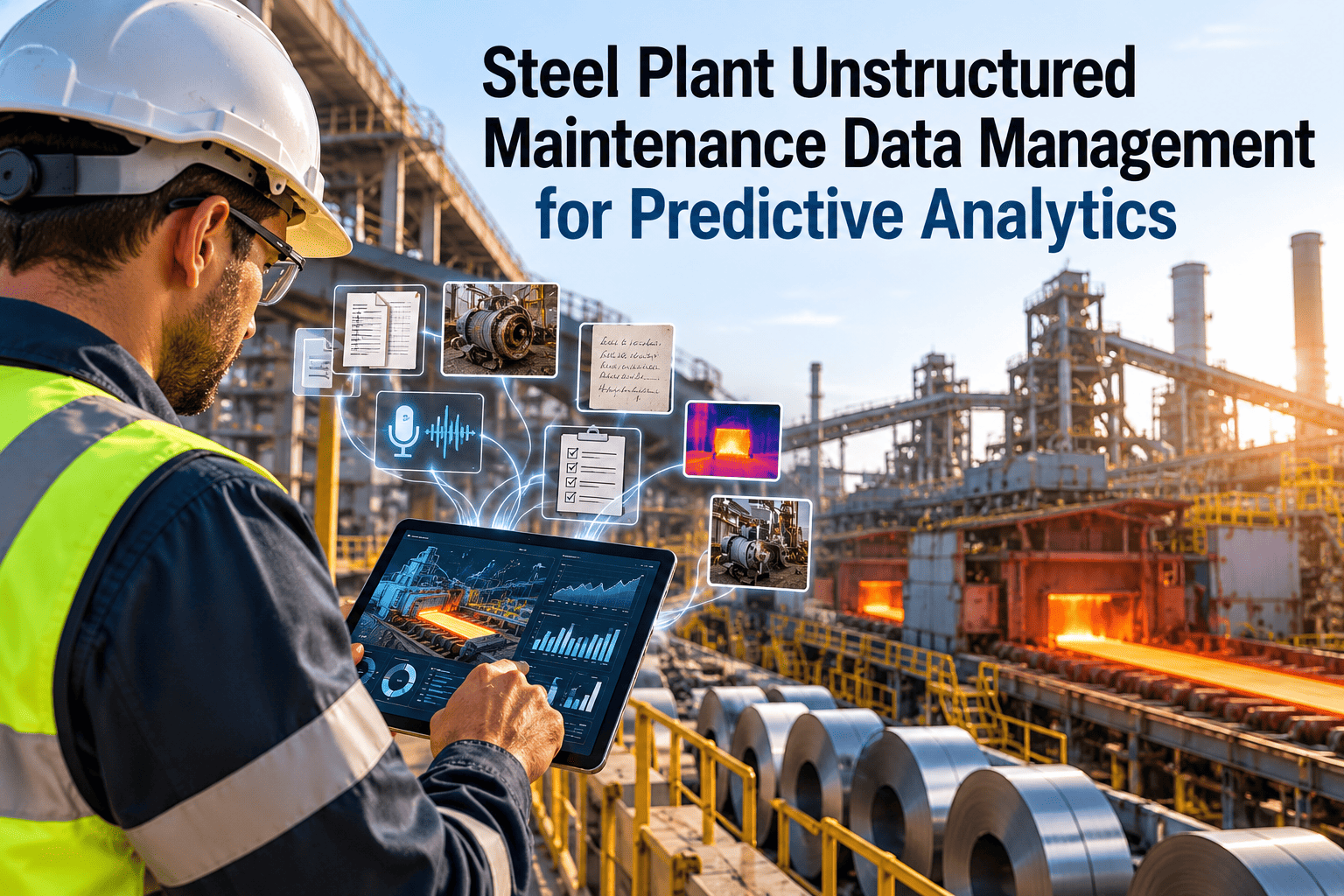 steel-plant-unstructured-maintenance-data-management-predictive-analytics