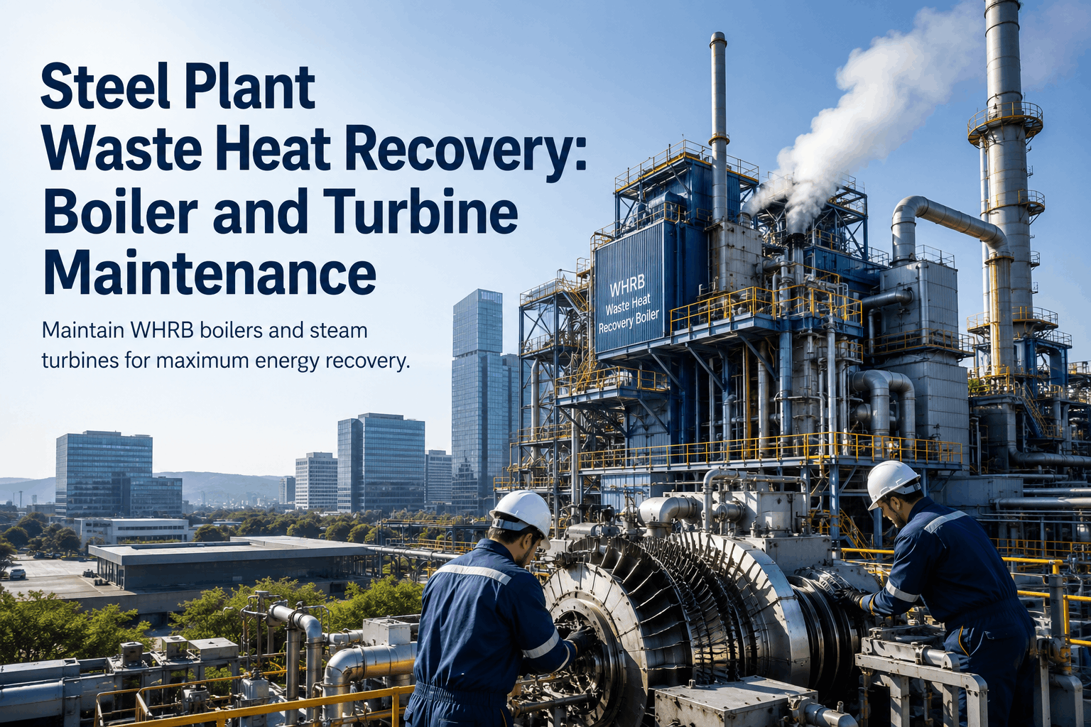 steel-plant-waste-heat-recovery-boiler-and-turbine-maintenance
