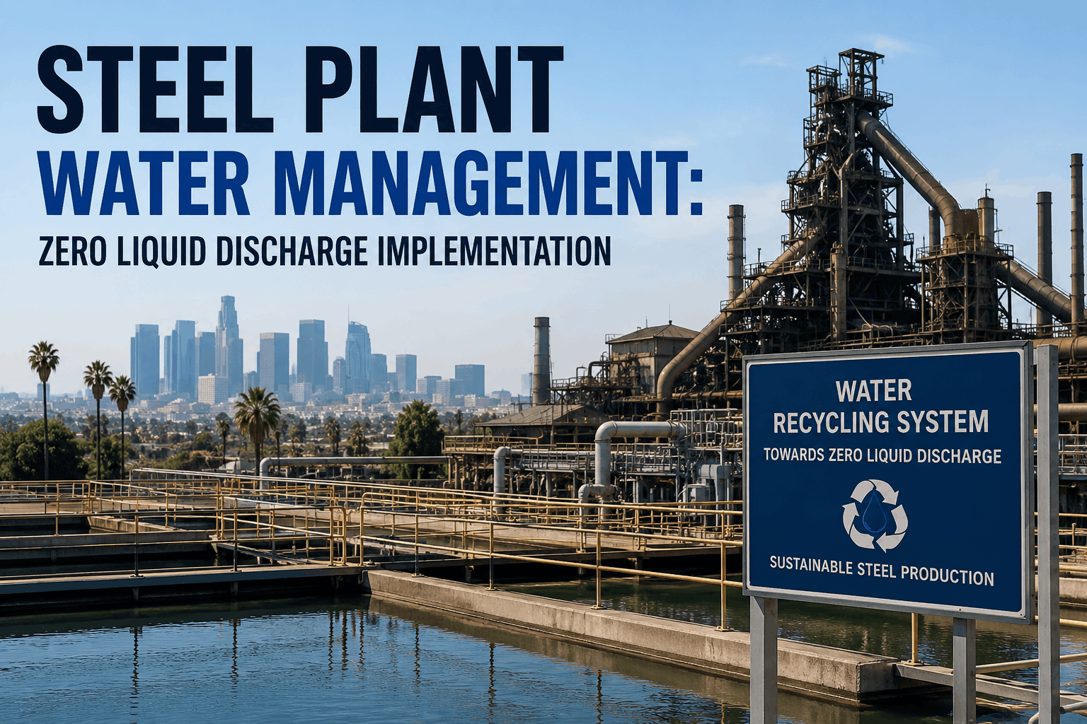 steel-plant-water-management-zero-liquid-discharge-implementation
