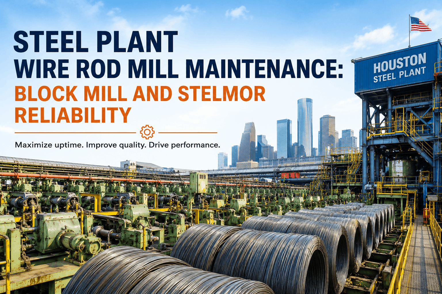 steel-plant-wire-rod-mill-maintenance-block-mill-and-stelmor-reliability
