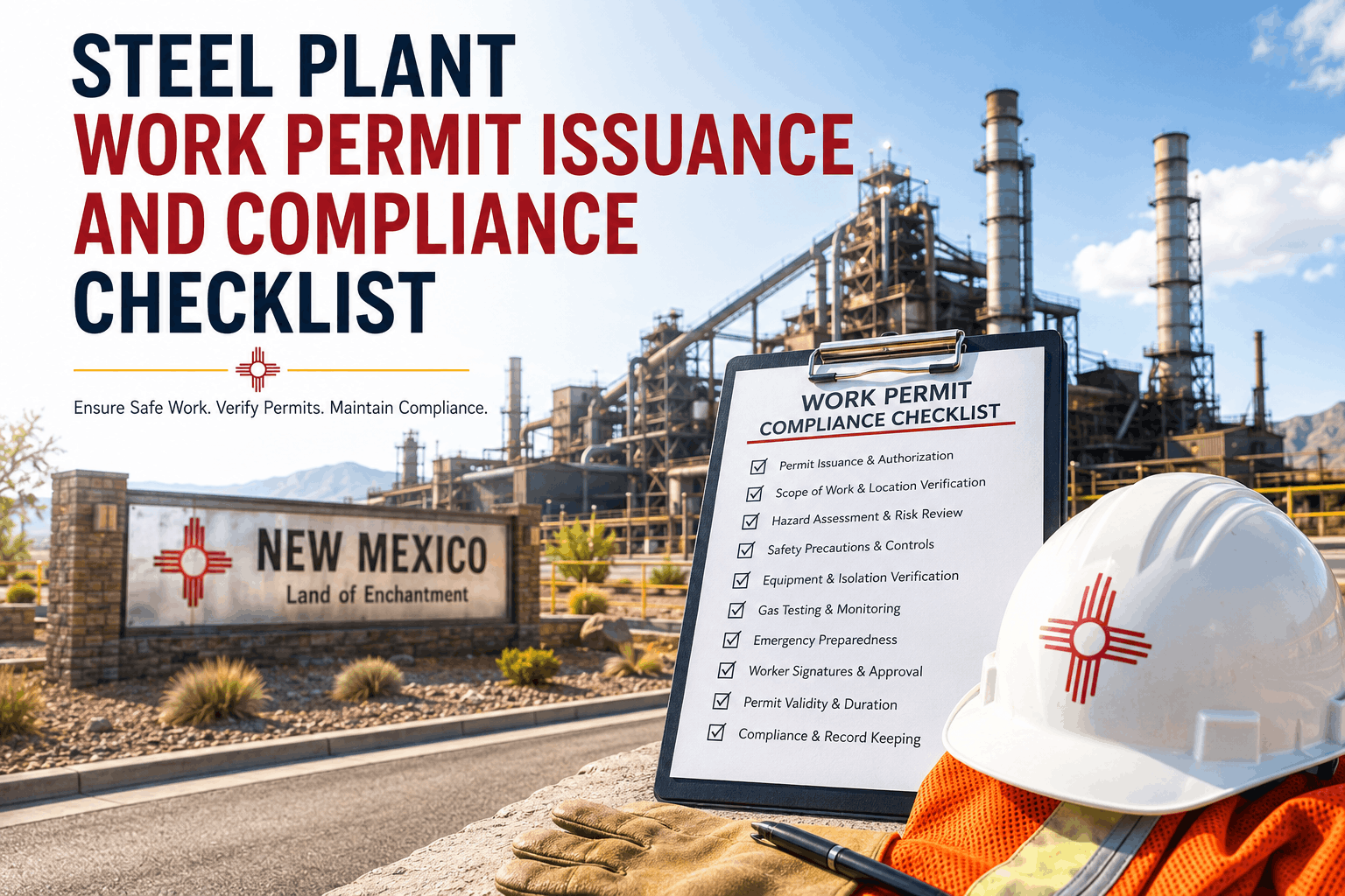 steel-plant-work-permit-issuance-and-compliance-checklist