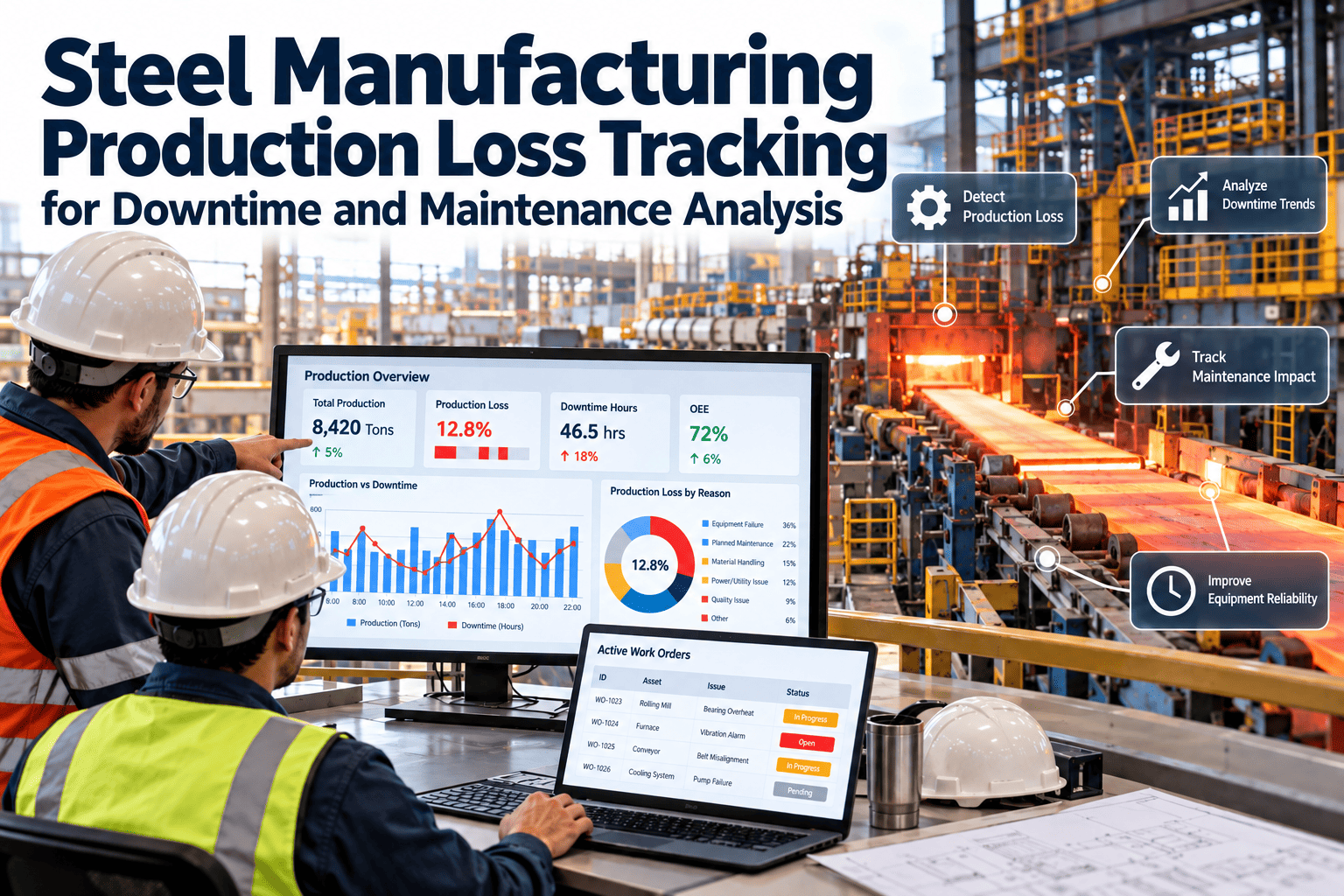 steel-production-loss-tracking-downtime-analysis