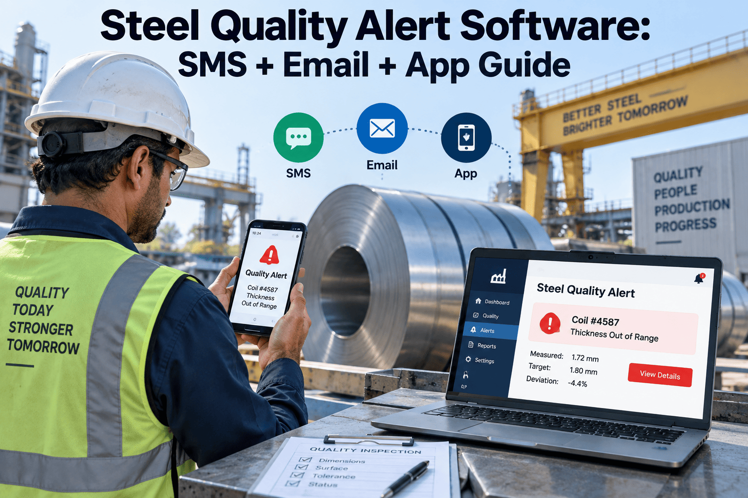 steel-quality-alert-software-sms-email-app-guide
