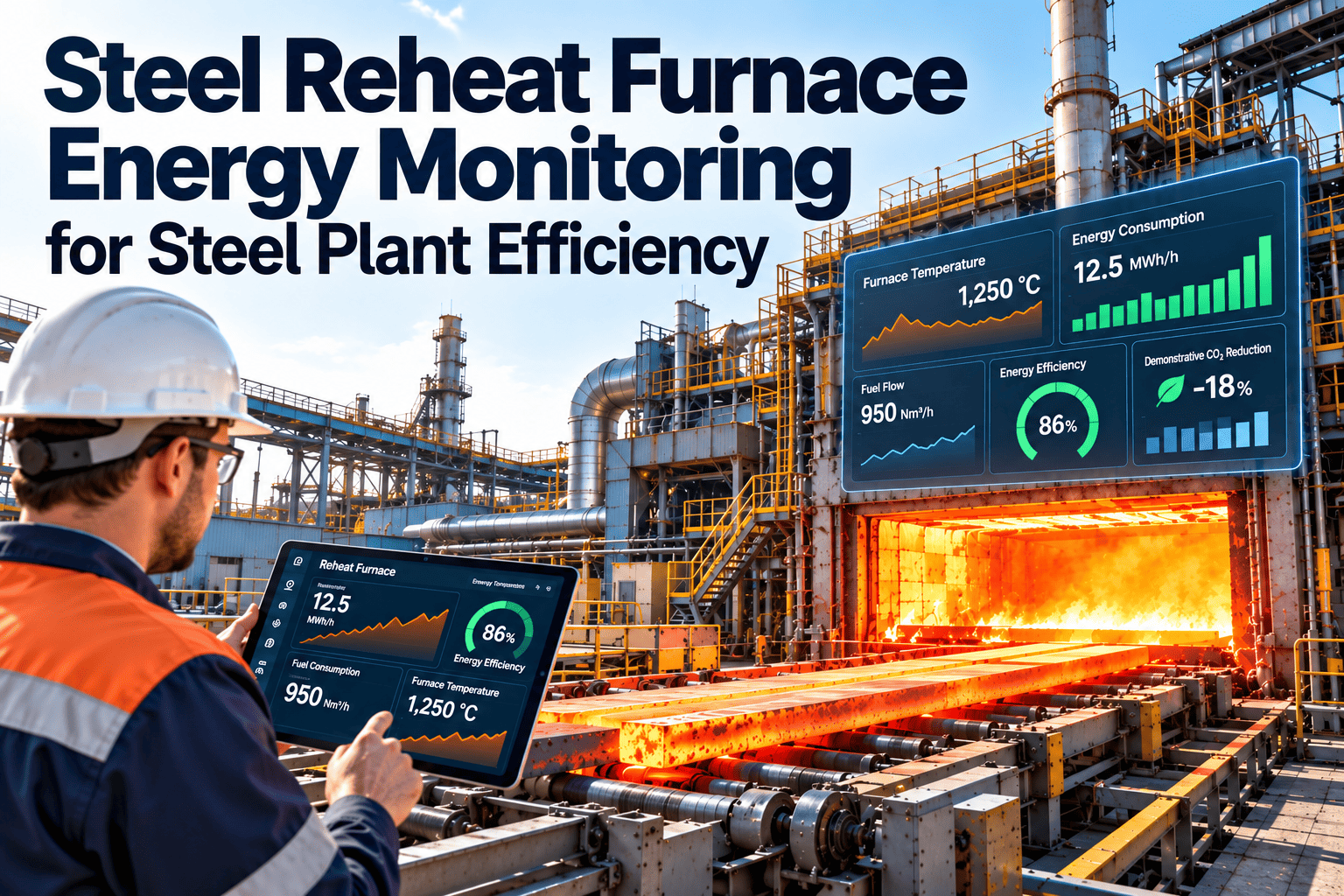 steel-reheat-furnace-energy-monitoring-plant-efficiency