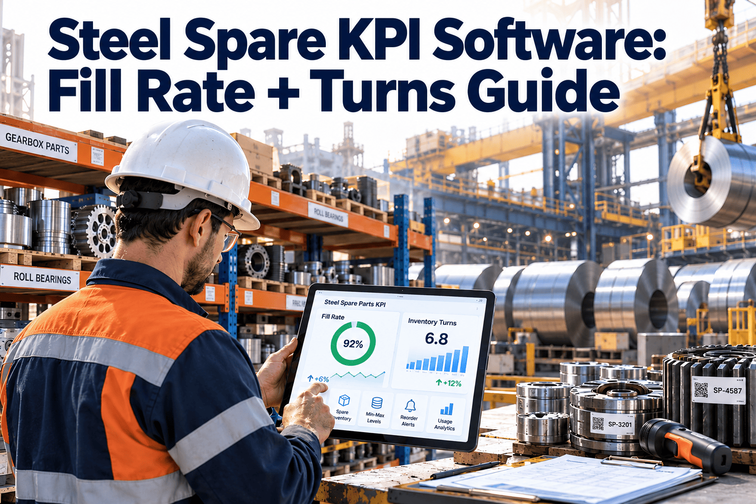 steel-spare-kpi-software-fill-rate-turns-guide