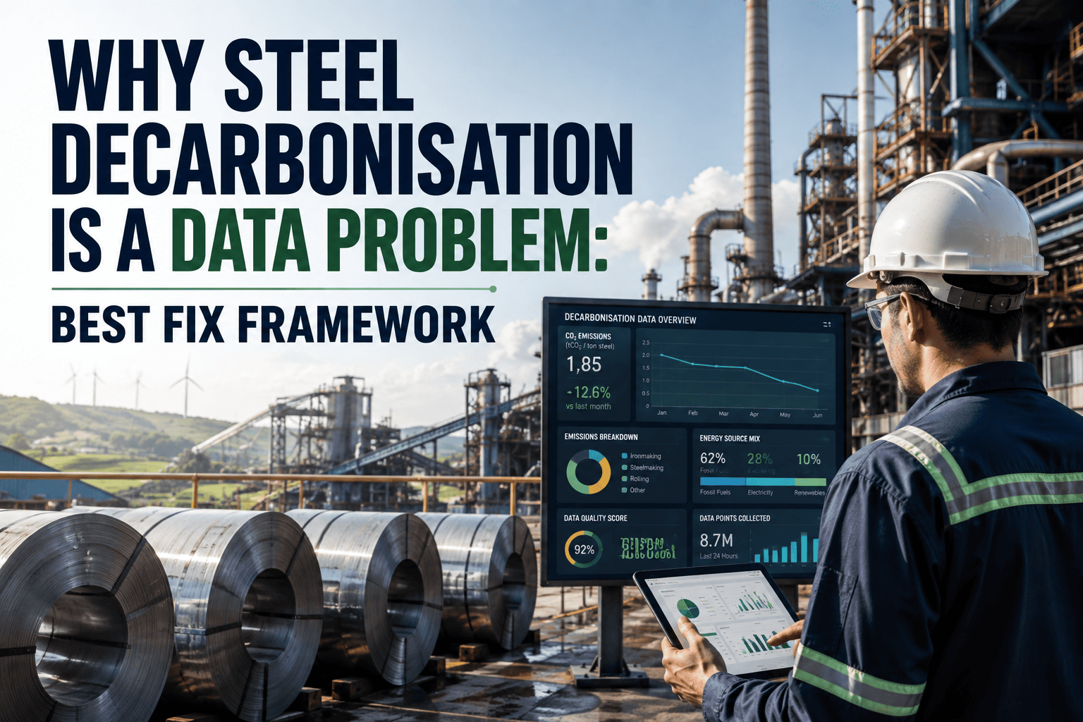 why-steel-decarbonisation-is-a-data-problem-fix-framework