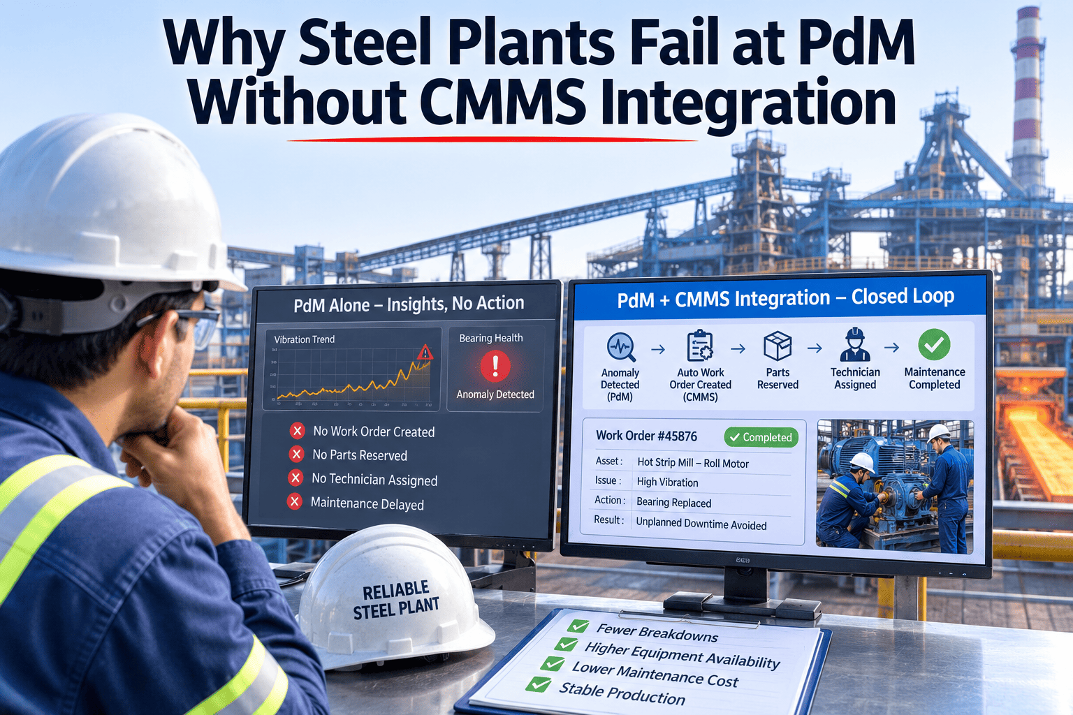 why-steel-plants-fail-at-pdm-without-cmms-integration